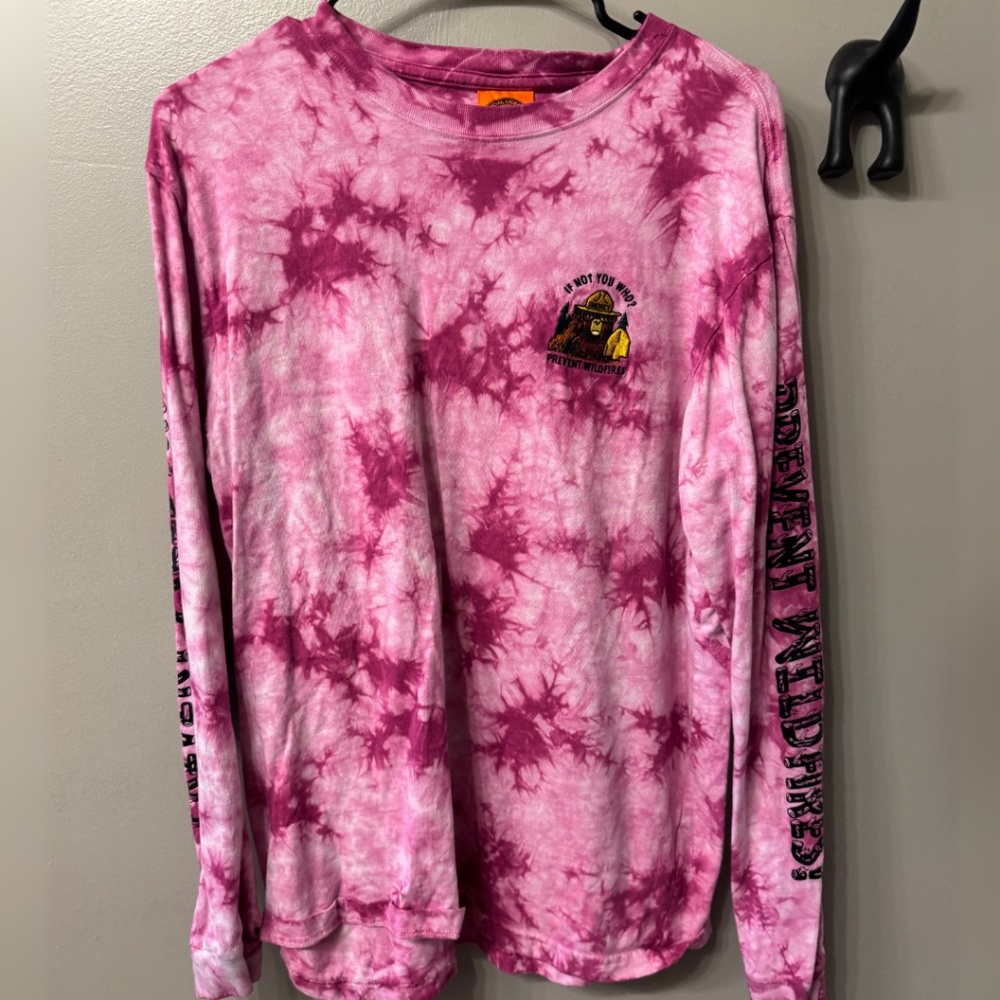 Teddy Fresh × Smokey Bear “If Not You, Who? Prevent Wildfires” Long Sleeve Tee